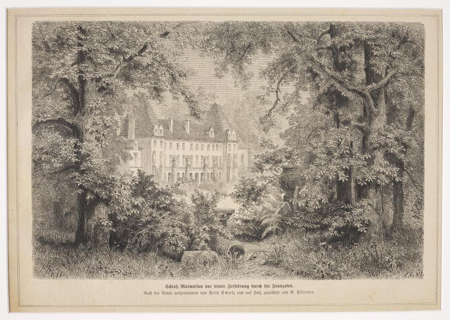 Le Château de la Malmaison avant sa destruction