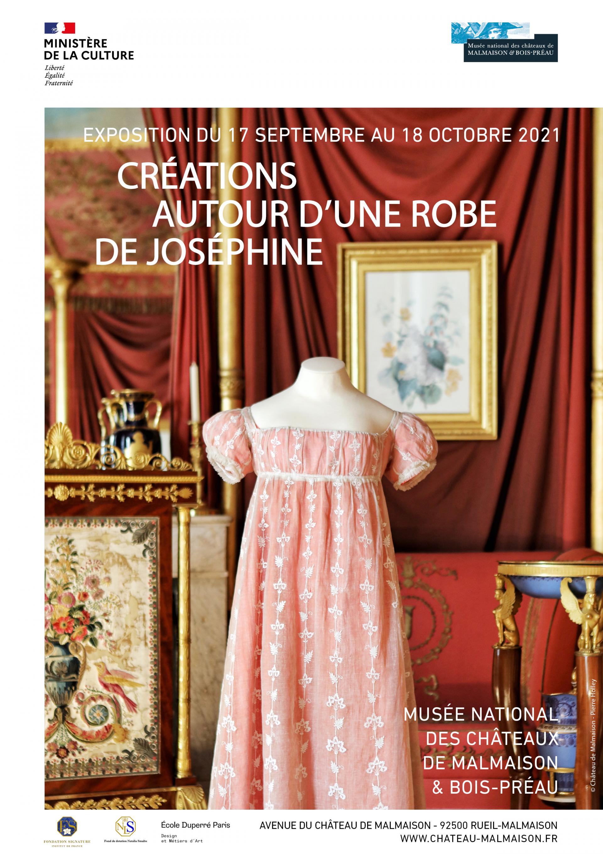 Affiche Expo - Robe Joséphine