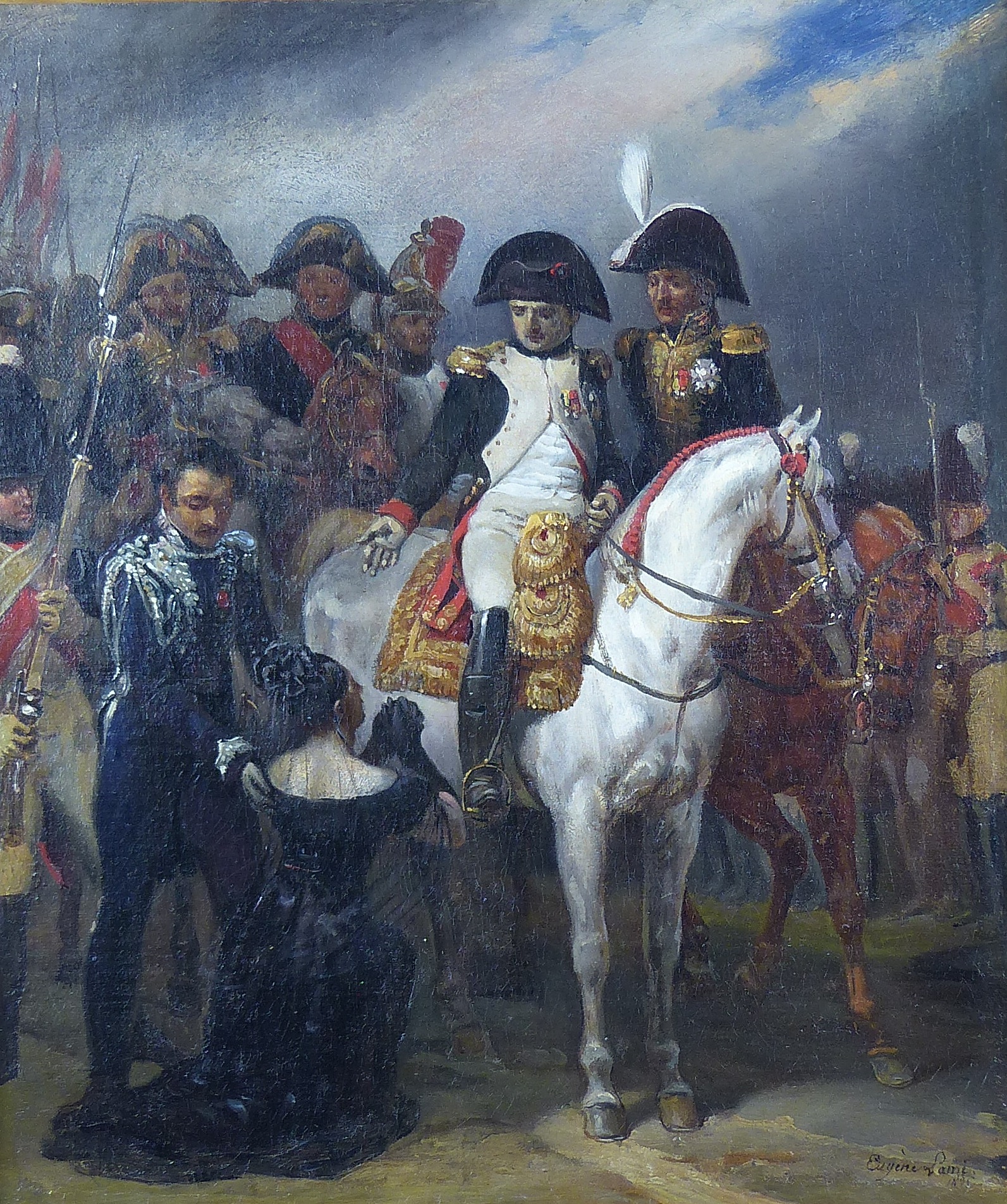 Clémence de Napoléon envers mademoiselle de Saint-Simon