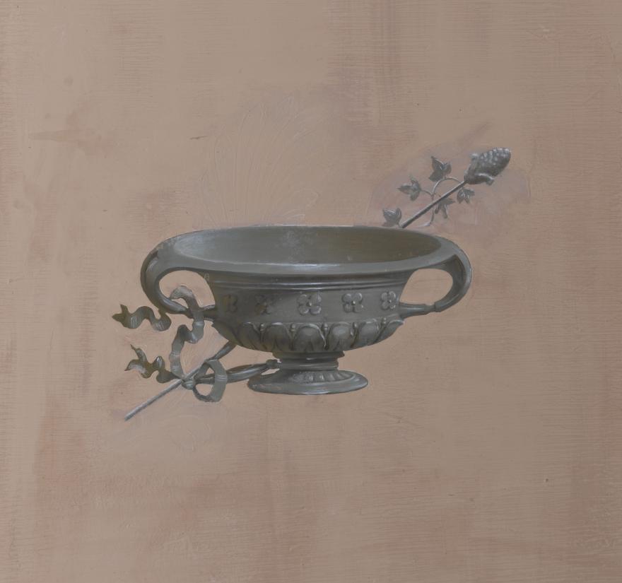 Décor peint de la Salle à manger