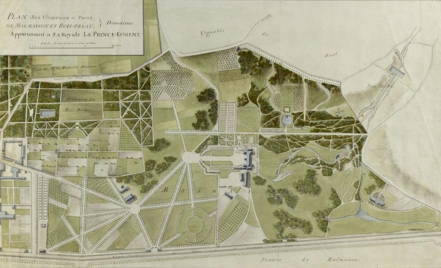 Malmaison - Plan historique
