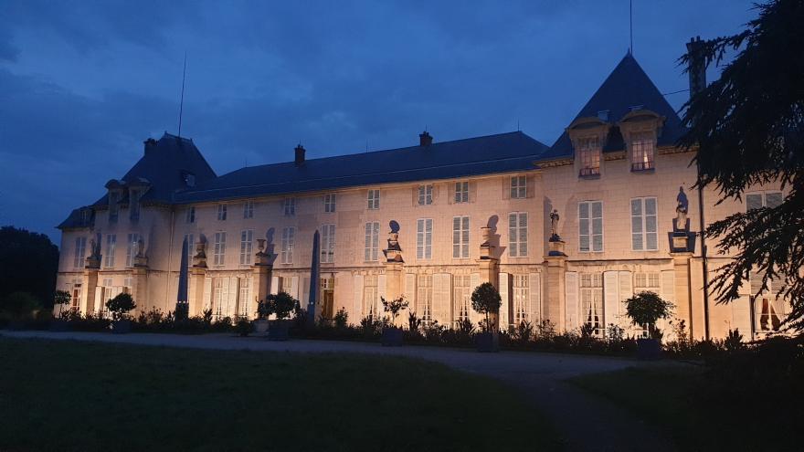 Façade arrière nuit
