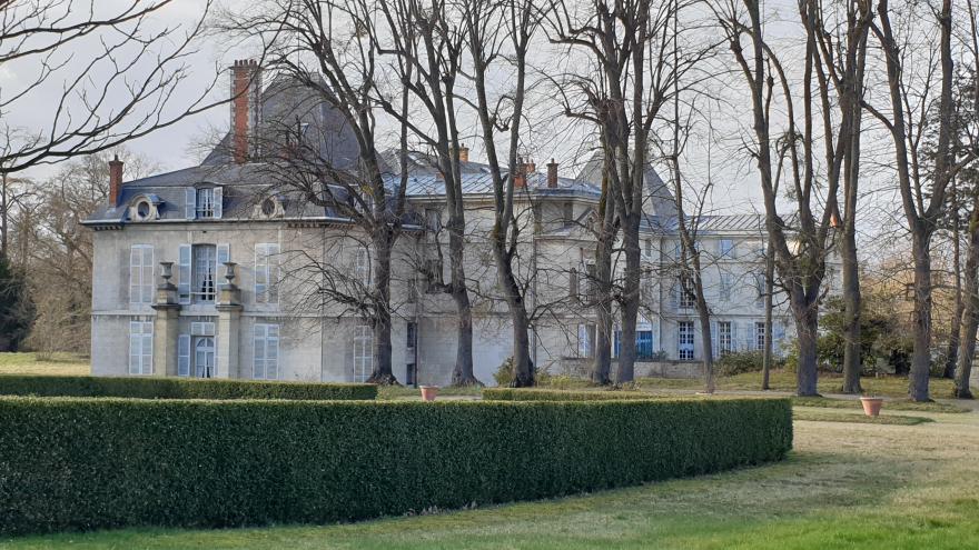 Malmaison - Façade côté hiver