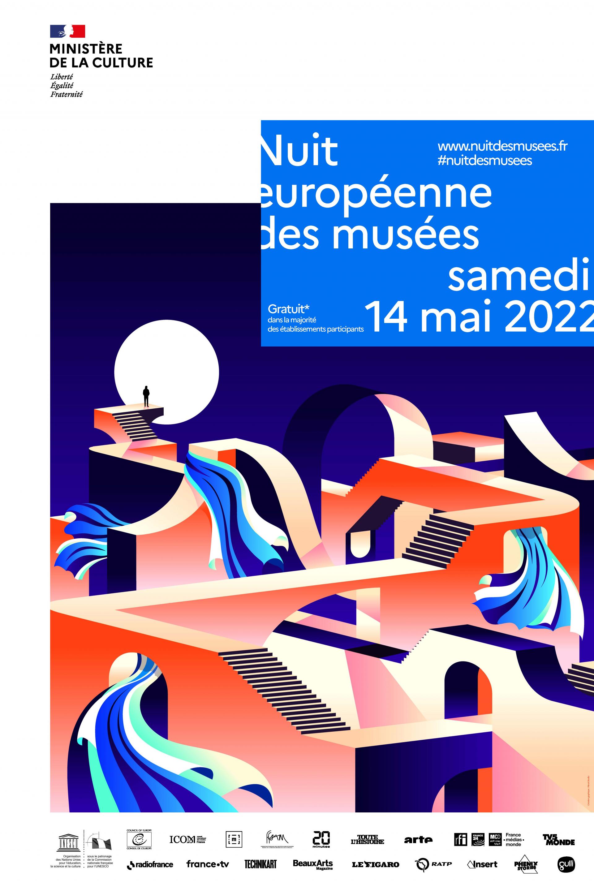 Affiche Nuit des musées 2022