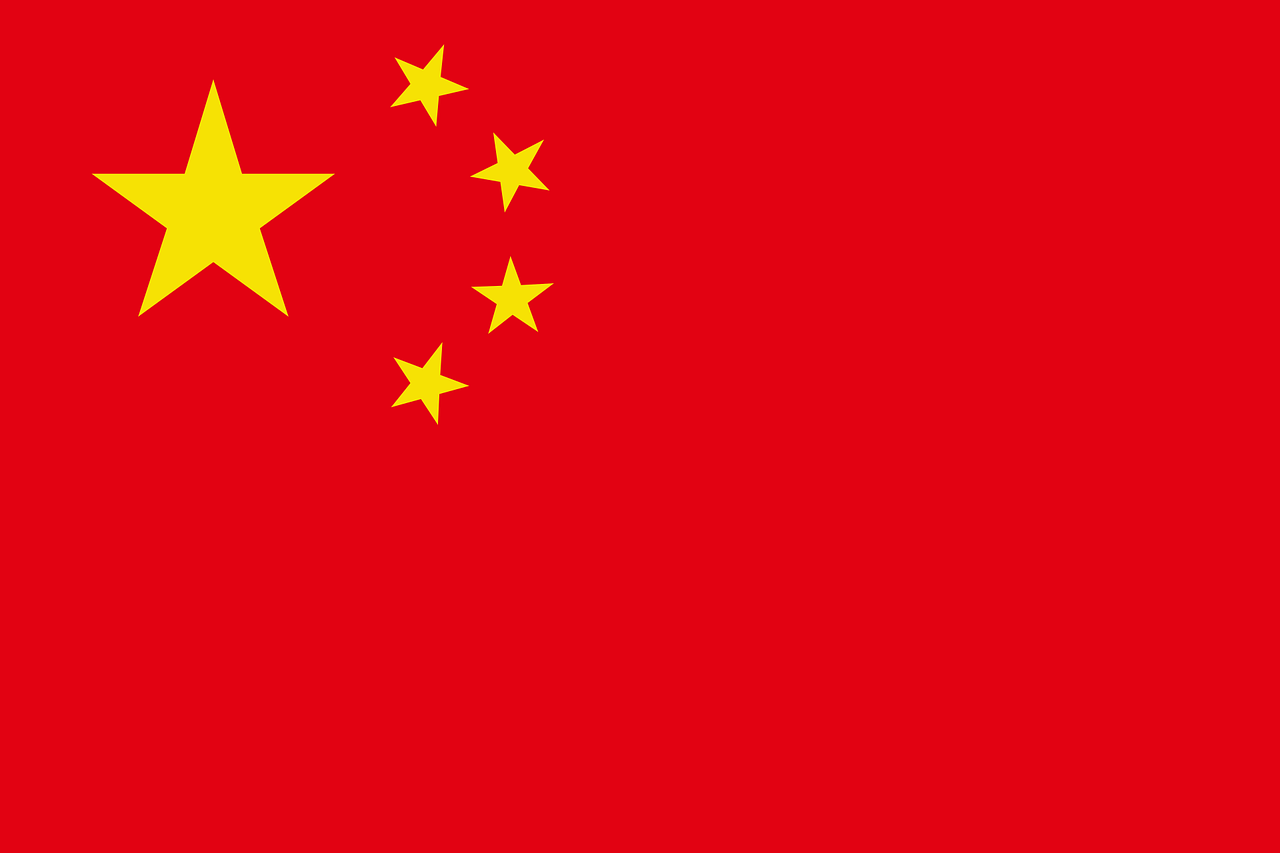 Drapeau de la République populaire de Chine 