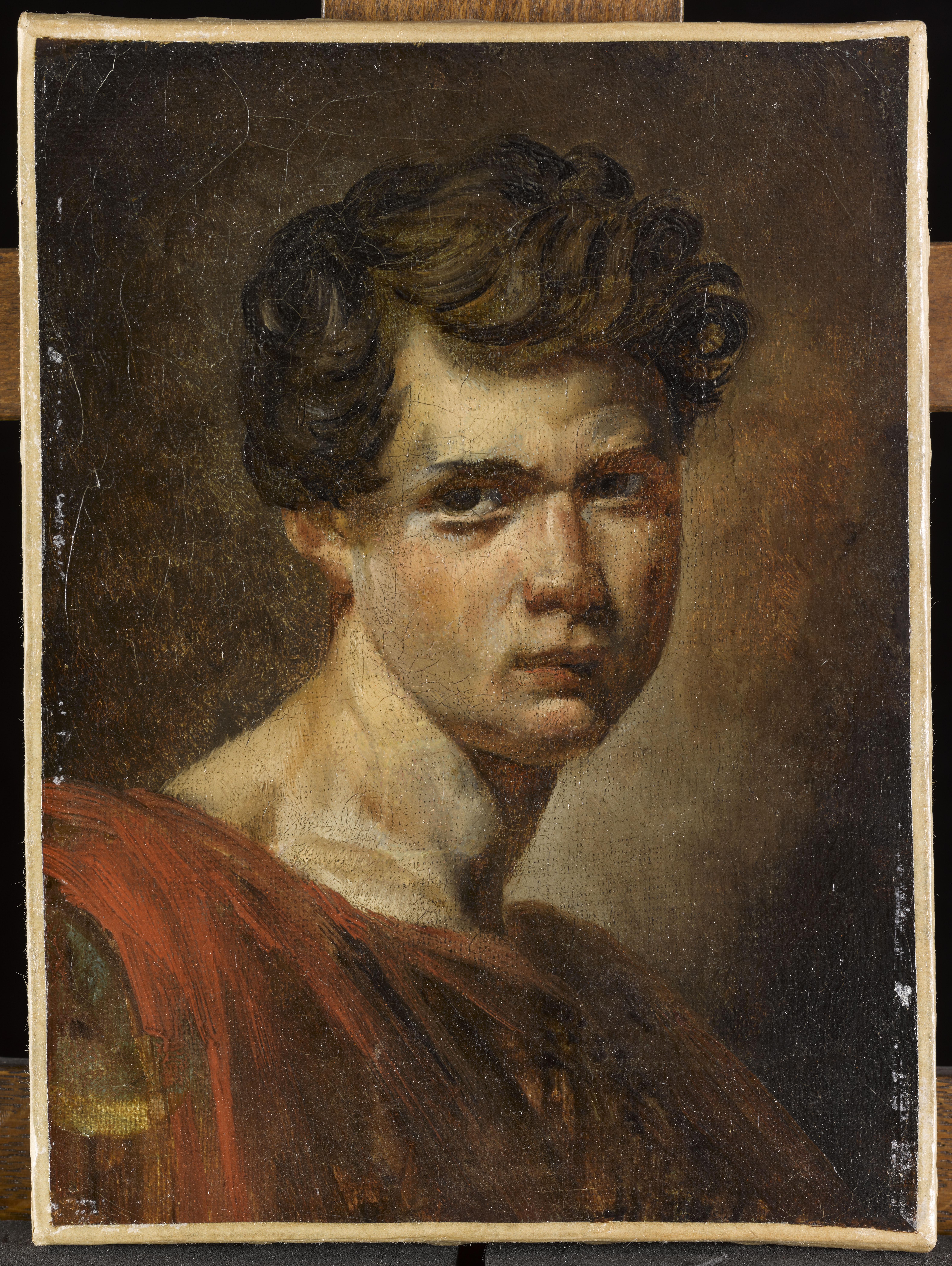 Visuel d'un tableau représentant François-Joseph Talma, jeune, certainement en habit de scène