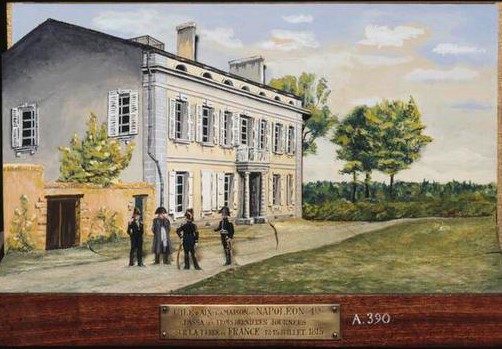 Maison de l'Île d'Aix où l'Empereur à passé ses derniers jours en France en 1815